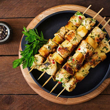 Load image into Gallery viewer, PMS Eco Connection 10 Inch Disposable BBQ Bamboo Skewers 150Pcs