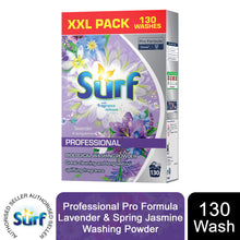 Load image into Gallery viewer, Surf Professional Lavender &amp; Spring Jasmin Washing Powder 130 Washes, 8.4kg