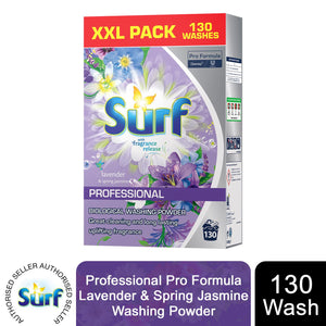 Surf Professional Lavender & Spring Jasmin Washing Powder 130 Washes, 8.4kg