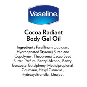 Vaseline Intensive Care Cocoa Radiant Moisturizer For Healthy Glowing Skin,200ml