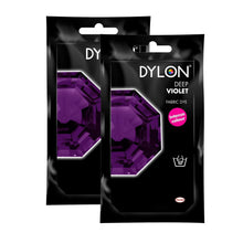 Load image into Gallery viewer, DYLON Hand Fabric Dye Sachet, Deep Violet, 2 Packs of 50g