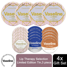 Load image into Gallery viewer, Vaseline Limited Edition Pink Diamond Lip Therapy Selection Gift Tin For Her