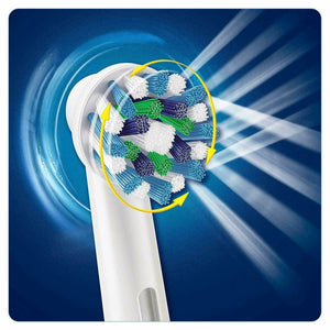 Oral-B Braun Cross Action Replacement Toothbrush Heads 4 Pack
