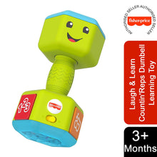 Load image into Gallery viewer, Fisher-Price Laugh &amp; Learn Countin&#39; Reps Dumbell Learning Toy