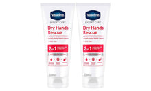 Load image into Gallery viewer, 2x or 4x 200ml Vaseline Expert Care Dry Hands Rescue Moisturising Cream+Anti-bac