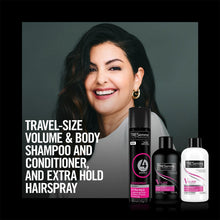 Load image into Gallery viewer, TRESemme Perfect Hair Shampoo, Conditioner, Spray Gift Set for Her w/ Hairbrush