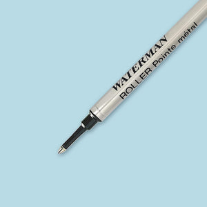 Waterman Roller Ball Pen Refill black ink fine point - Twin Pack