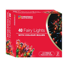 Load image into Gallery viewer, 40 Shade-less Fairy Lights Clear Christmas Tree Lights Xmas Party Decoration