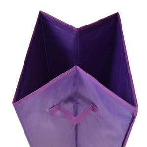 Jocca Purple foldable laundry basket