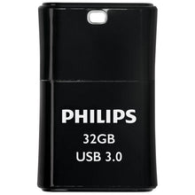 Load image into Gallery viewer, Philips USB 3.0 Pico Edition Flash Drive 32GB Pen Drive - Black