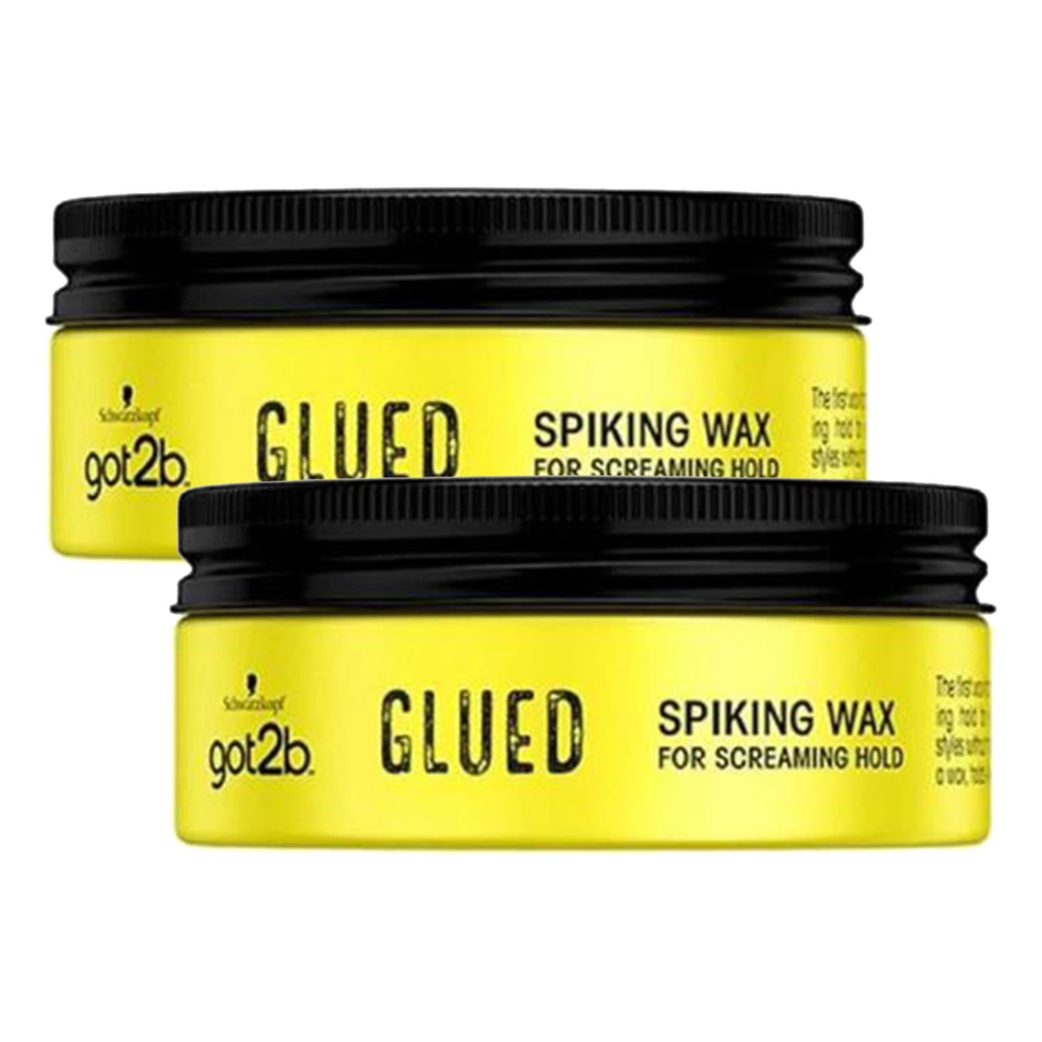 Schwarzkopf Got2b Glued Spiking Wax, 75ml (Select Pack Size From Drop ...