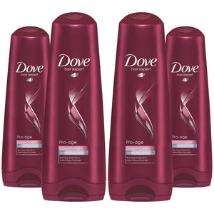 4pk of 350ml Dove Hair Expert Pro-Age Conditioner with Micro Moisture Serum