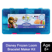 Load image into Gallery viewer, Disney Frozen Loom Bracelet Maker Kit with 2400 Bands Kit and 6 Assorted Charms