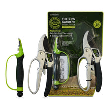 Load image into Gallery viewer, Spear &amp; Jackson Gift Set Anvil Secateurs &amp; Sharpener, Kew Gardens Tool Range