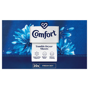 3 Pack Comfort Tumble Dryer Sheets, Fresh Sky, 20 wash