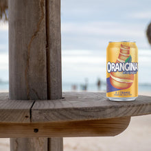 Load image into Gallery viewer, Orangina Can Sparkling Juice Drink 4pk of (6x330ml), 24 CANS