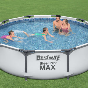 Bestway  Steel Pro Max Round Swimming pool Set, 10' x 30"/3.05m x 76cm