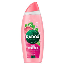 Load image into Gallery viewer, 6x750ml, Radox Mineral Therapy Feel Uplifted XXL ShowerGel Blended with Minerals