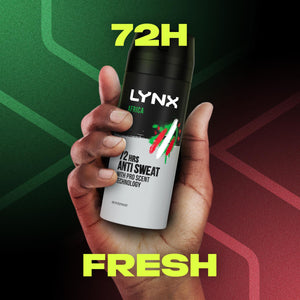 LYNX Africa Retro Washbag Gift Set -Body spray, Bodywash & Deodorant Spray