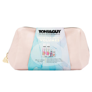TONI&GUY Your Hair Speaks Volumes Shampoo, Conditioner & Hairspray 4pcs Gift Set