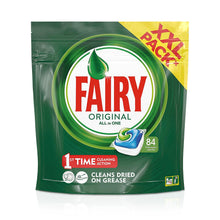 Load image into Gallery viewer, Fairy Original All In One 1st time Cleaning Action Dishwasher Tablets, 84Tablets