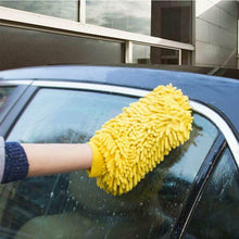 Load image into Gallery viewer, Micro fiber Chenille Multipurpose Cleaning Glove Car Dust Cleaning Washing Cloth