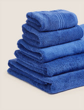 Load image into Gallery viewer, Kensington Egyptian Cotton Hand Towel 50x80cm Blue