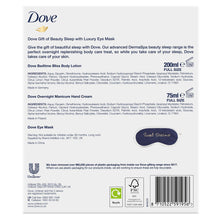 Load image into Gallery viewer, Dove Beauty Sleep Gift Set, Moisturising Skin Care Present For Women, Girls, Mum