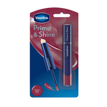 Load image into Gallery viewer, 3x Vaseline Prime &amp; Shine Lip Balm &amp; Gloss - Plum Red, Scarlet Red, or Warm Nude