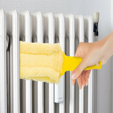 Load image into Gallery viewer, Ashley BB-RD155 Microfibre Radiator Cleaning Duster With Handle, Yellow