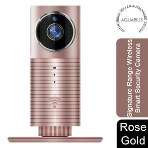 Aquarius Signature Range Wireless Smart Security Camera Rose Gold
