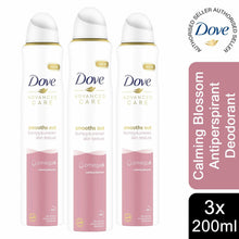 Load image into Gallery viewer, 3xof200ml Dove Advanced Care Anti-Perspirant Deodorant, Choose Your Fragrance