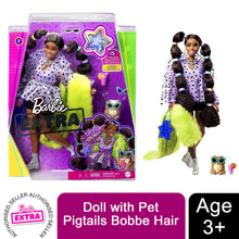 Load image into Gallery viewer, Barbie Doll in Pigtail Bobble Hair with Pet Puppy