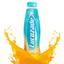 Load image into Gallery viewer, Lucozade Energy Caribbean Crush Sparkling Drink Powered By Glucose, 24x380ml