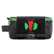 Load image into Gallery viewer, LYNX Africa Retro Washbag Gift Set -Body spray, Bodywash &amp; Deodorant Spray