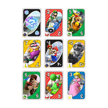 Load image into Gallery viewer, UNO Mario Kart Family Card Game