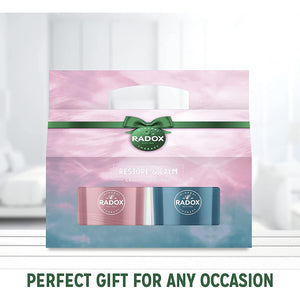 Radox Restore & Calm Candle Collection 2-Piece Gift Set for Her