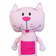 Load image into Gallery viewer, Friend Kitty Kat the Cat Seatbelt Plush, Attaches Easily to Any Seatbelt