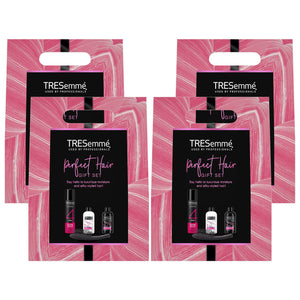 TRESemme Perfect Hair Shampoo, Conditioner, Spray Gift Set for Her w/ Hairbrush