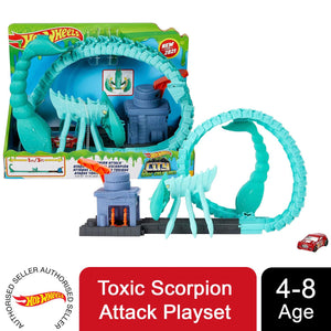 Hot Wheels Toxic Scorpion Attack Playset