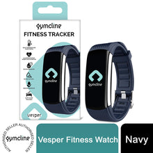 Load image into Gallery viewer, Gymcline Vesper Fitness Tracker with Body Temp Monitoring, Black, Navy or Cream
