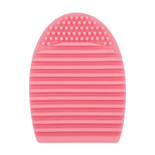 Load image into Gallery viewer, 2x Envie Silicone Egg Sponge Scrubber Make-Up Brush Cleaner - Pink