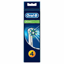 Load image into Gallery viewer, Oral-B Braun Cross Action Replacement Toothbrush Heads 4 Pack