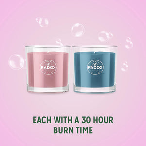 Radox Restore & Calm Candle Collection 2-Piece Gift Set for Her