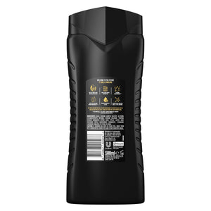 6x Lynx 12H Refreshing Excite Crisp Coconut & Black Paper Scent Shower Gel,500ml