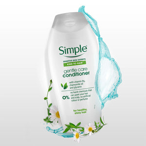 400ml Simple Kind to Hair GentleCleansing Shampoo & Conditioner DuoWithVitaminB5