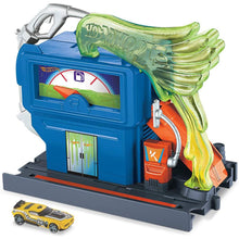 Load image into Gallery viewer, Hot Wheels Downtown Toxic Fuel Stop Playset