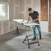 Load image into Gallery viewer, wolfcraft Master 650 ERGO Height-adjustable Clamping and Working Table