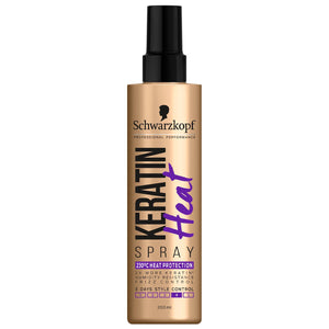 Schwarzkopf Professional Styling Keratin Heat Spray, 230°C Heat Protection,200ml