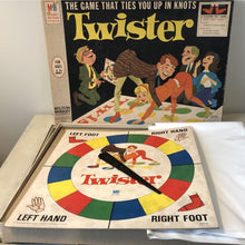 Load image into Gallery viewer, Retro Classic Twister Plastic Floor Mat Coloured Spots